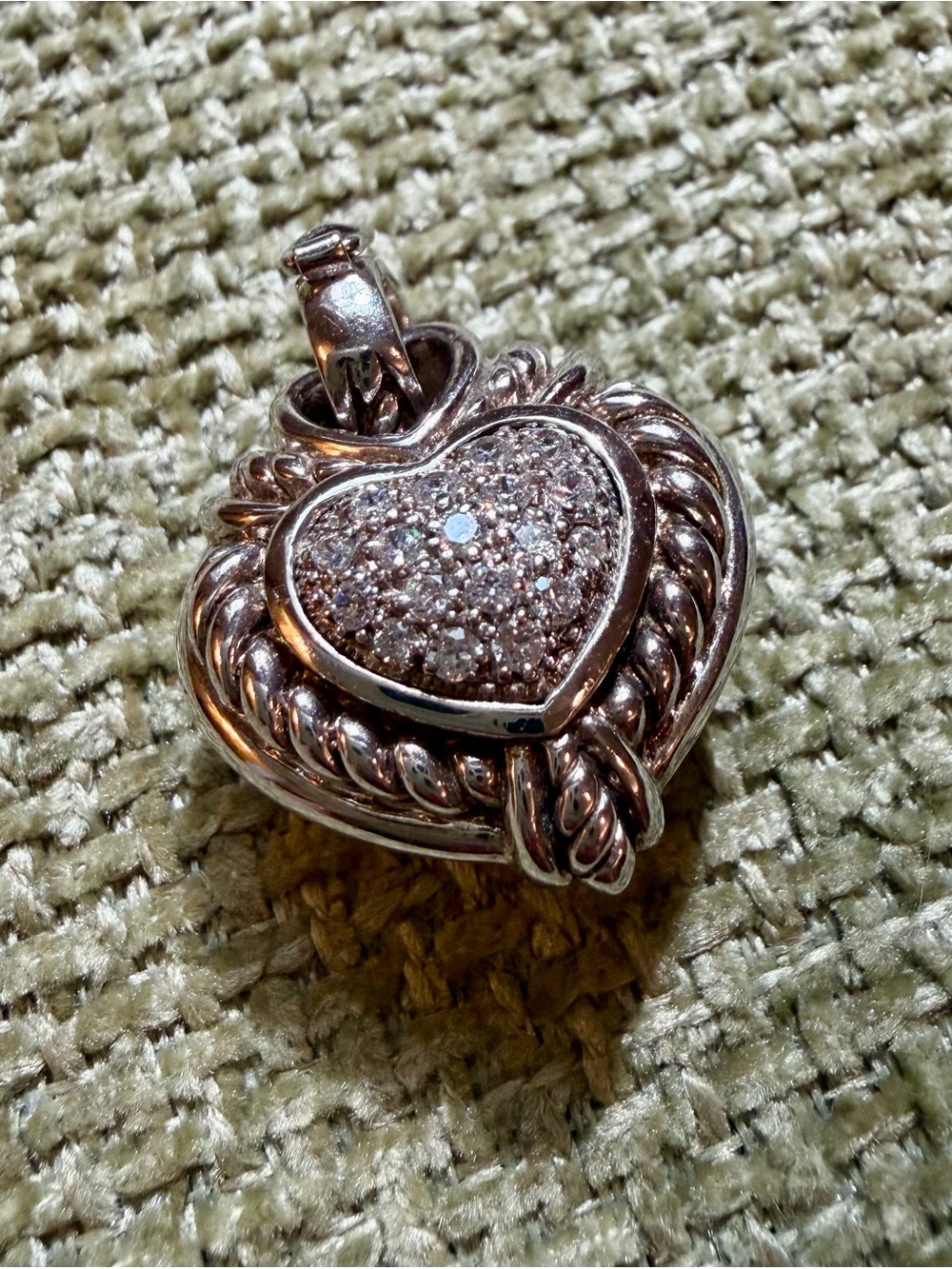 Judith Ripka Heart Pendant — FREE SHIPPING!!